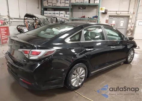 2017 Hyundai Sonata Hybrid Se z USA, uszkodzony, nr VIN KMHE24L16HA059535
